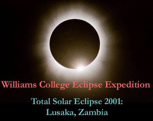 Total Solar Eclipse 2001: Lusaka, Zambia