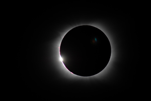 Image during totality