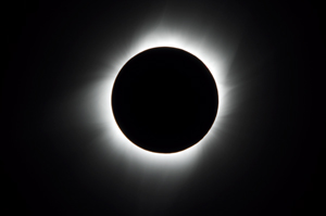 Image during totality