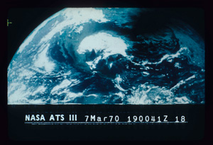 Eclipse Path Over Earth 1