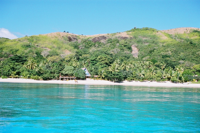 Blue, blue water....