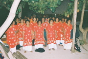 Sunday choir at dinner